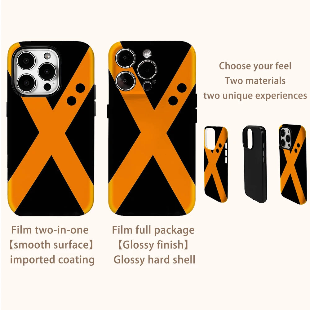 My Hero Academia Phone Case for IPhone 16 15 14 13 12 11 X XS XR XSMAX 7 8 Pro Max Plus Double-layer Back Cover