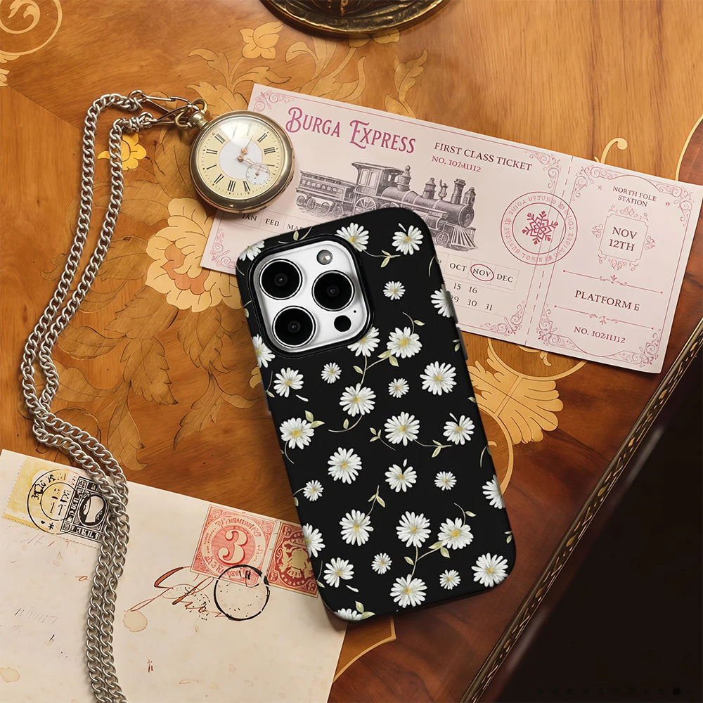 Daisy Daydream Phone Case for IPhone 16 15 14 13 12 11 X XS XR XSMAX 7 8 Pro Max Plus Double-layer Back Cover