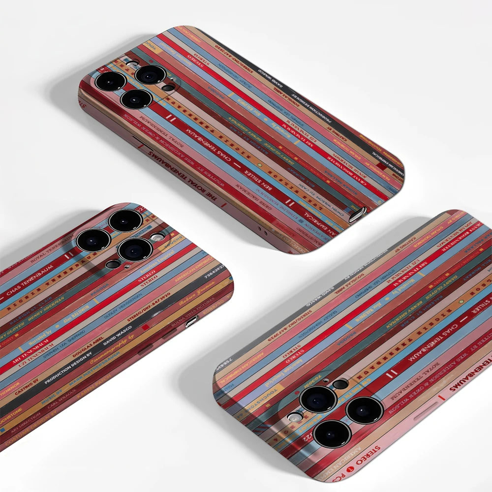 Book Arrangement IPhone17 Must-Haves Phone Case for IPhone 17 16 15 14 13 12 Pro Max Plus Double-layer Back Cover