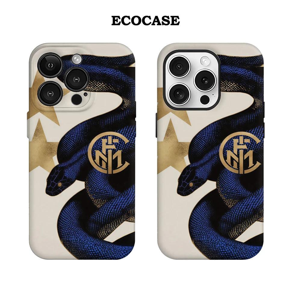 I-Inter M-Milan 117th IPhone17 Must-Haves Phone Case for IPhone 17 16 15 14 13 12 11 Pro Max Plus Double-layer Back Cover