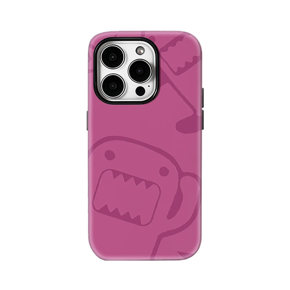 Playful Pink Domo Monsters IPhone17 Must-Haves Phone Case for IPhone 17 16 15 14 13 12 Pro Max Plus Double-layer Back Cover