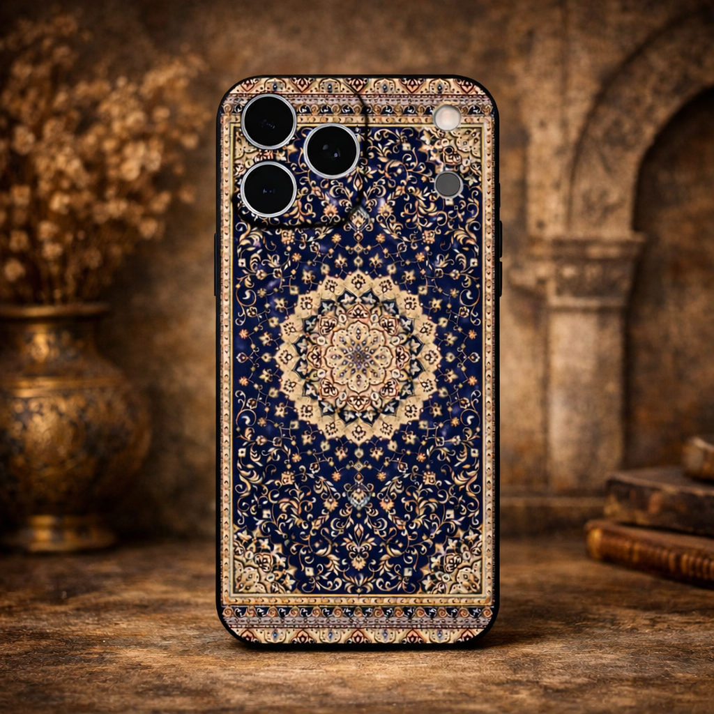 Persian Heritage Phone Case Vintage Carpet Design Protective Case