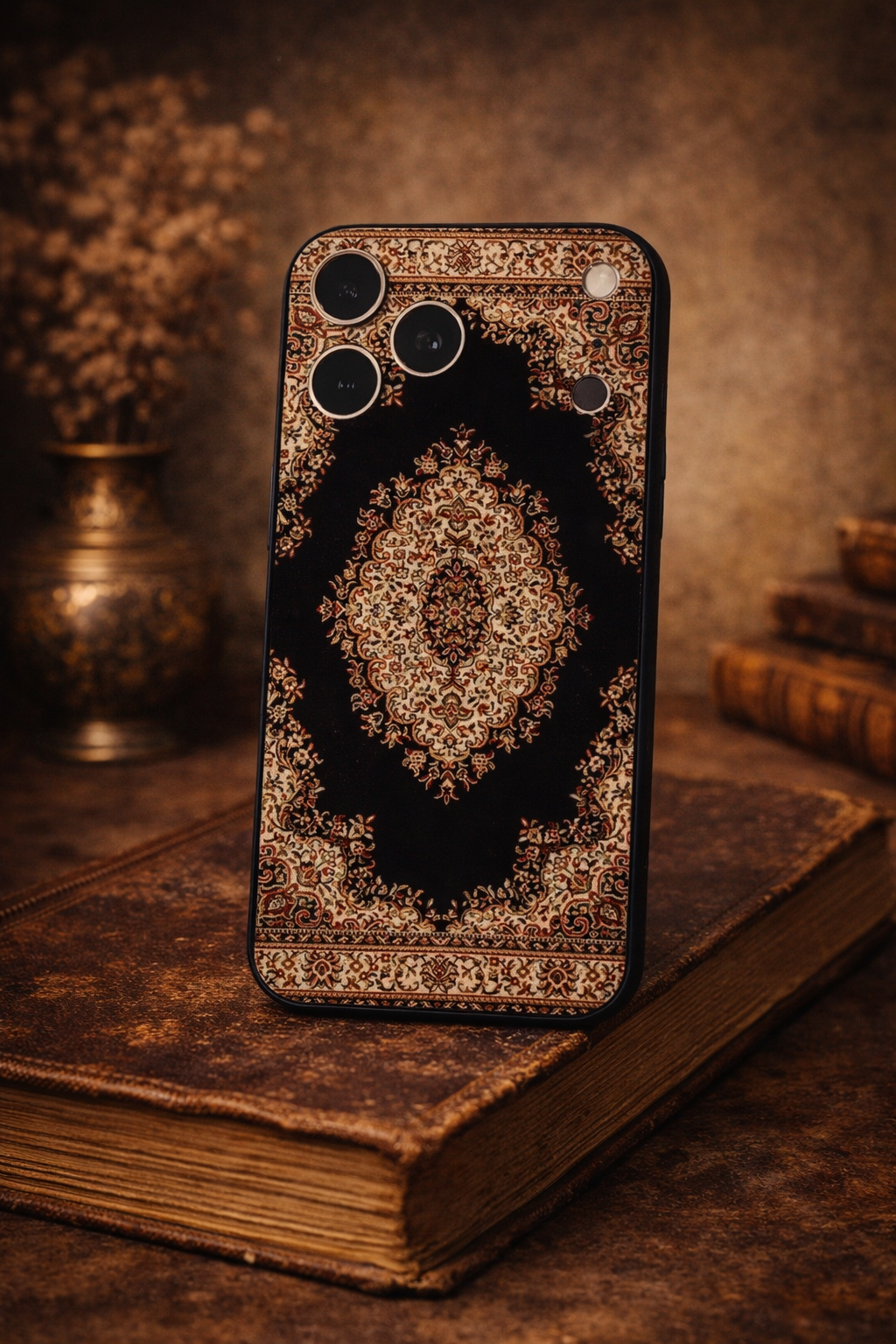 Classic Oriental Carpet Pattern Phone Case Timeless Heritage Design for iPhone Secondary image