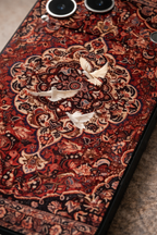 Vintage Medallion Carpet Phone Case with Dove Detail