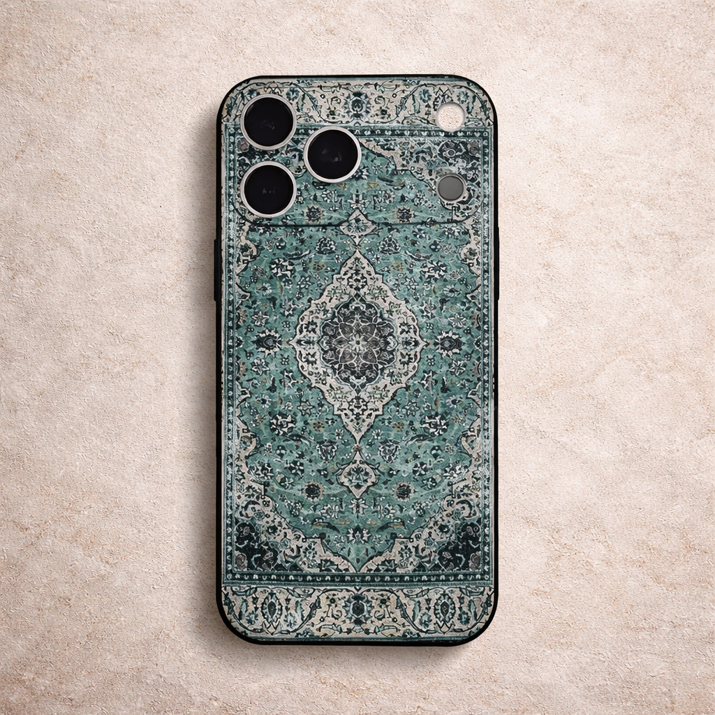 Vintage Carpet Pattern Phone Case Timeless Heritage Design Main image