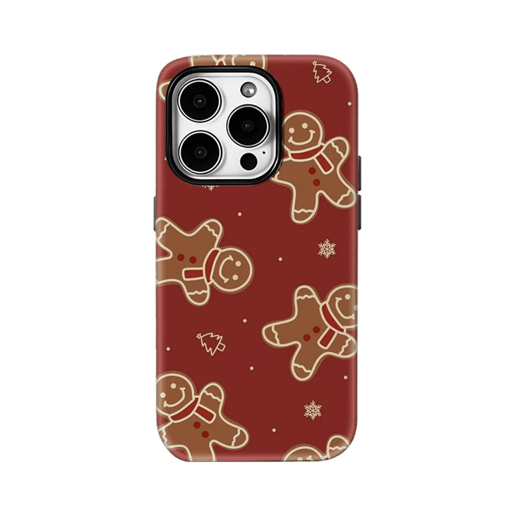 Christmas Gingerbread Men IPhone17 Must-Haves Phone Case for IPhone 17 16 15 14 13 12 11 Pro Max Plus Double-layer Back Cover