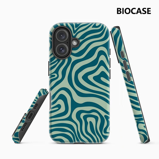 Teal Swirls IPhone17 Must-Haves Phone Case for IPhone 17 16 15 14 13 12 11 Pro Max Plus Double-layer Back Cover