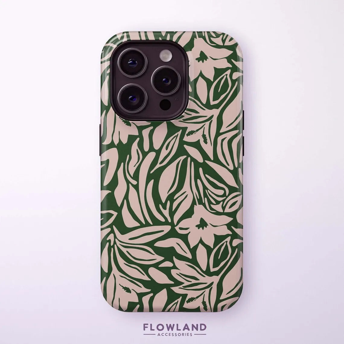 Luxury Full-screen Floral Pattern Design Phone Case for iPhone 17 16 15 14 13 12 11 Air Pro Max Plus Luxury Double-layer Cover