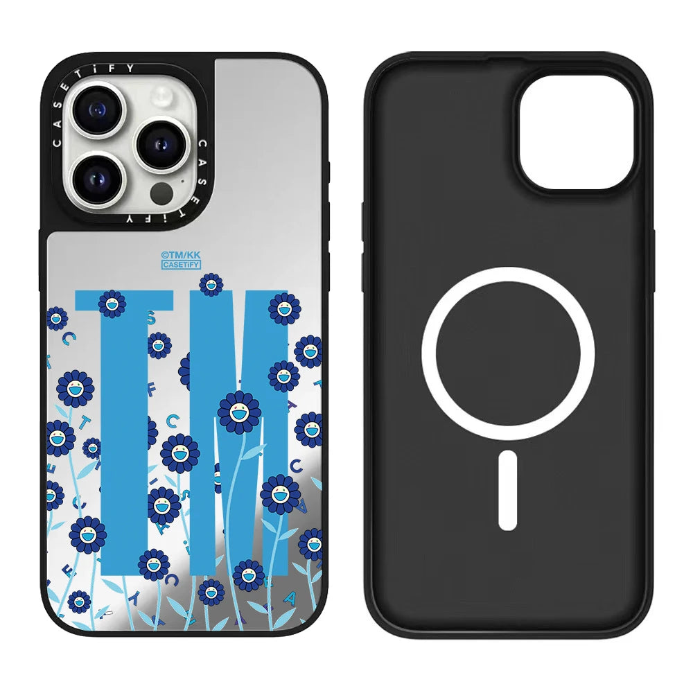 Magnetic Sunflower Series iPhone 17 pro Max Case Compatible for iPhone 17/16/15/14 Series Floral Design Mobile Phone Cover