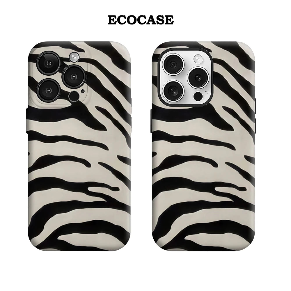 Classic Zebra Stripes IPhone17 Must-Haves Phone Case for IPhone 17 16 15 14 13 12 11 Pro Max Plus Double-layer Back Cover