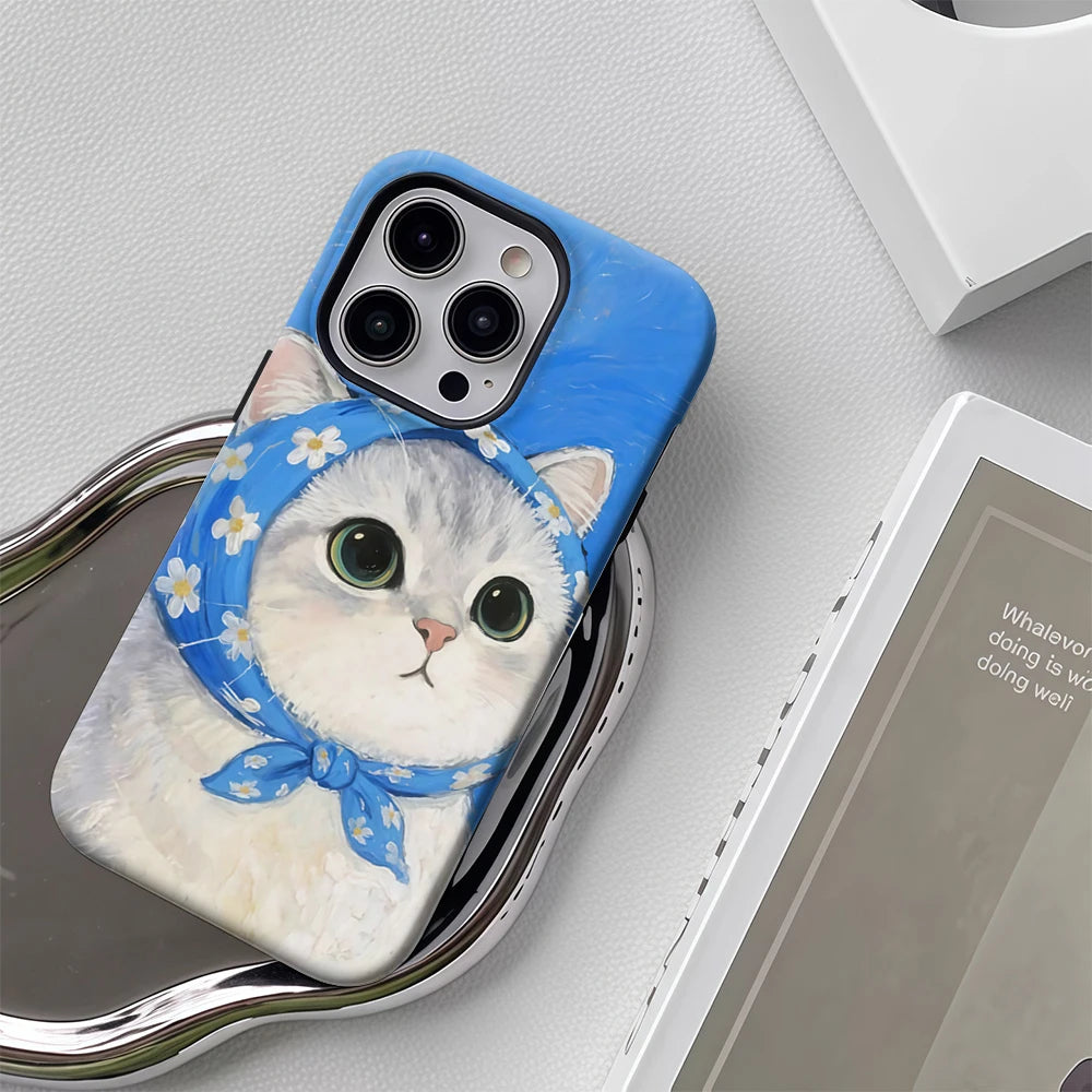 Mimi™ Blue Kitty Case