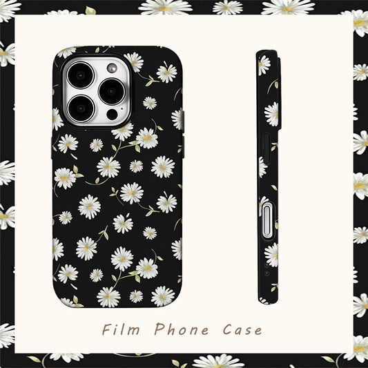 Daisy Daydream Phone Case for IPhone 16 15 14 13 12 11 X XS XR XSMAX 7 8 Pro Max Plus Double-layer Back Cover