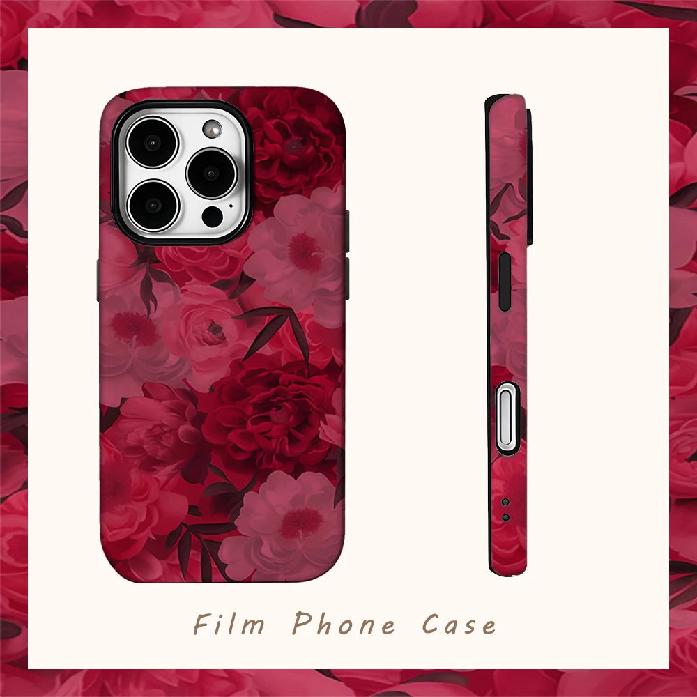 Romance Novel Phone Case for IPhone 16 15 14 13 12 11 X XS XR XSMAX 7 8 Pro Max Plus Double-layer Back Cover