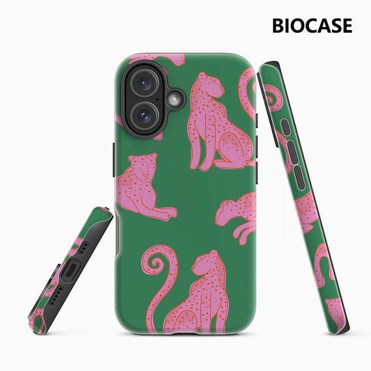 Pink Leopard Green IPhone17 Must-Haves Phone Case for IPhone 17 16 15 14 13 12 Pro Max Plus Double-layer Back Cover