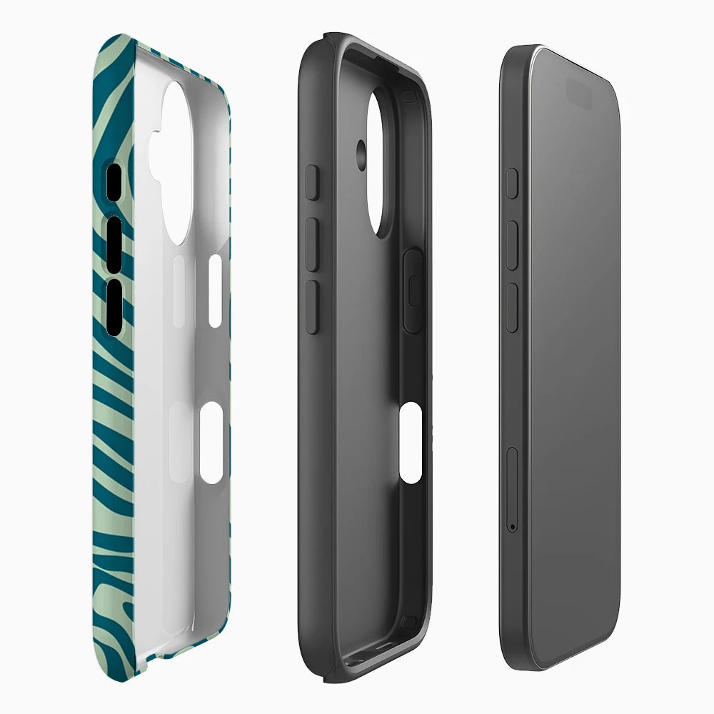 Teal Swirls IPhone17 Must-Haves Phone Case for IPhone 17 16 15 14 13 12 11 Pro Max Plus Double-layer Back Cover