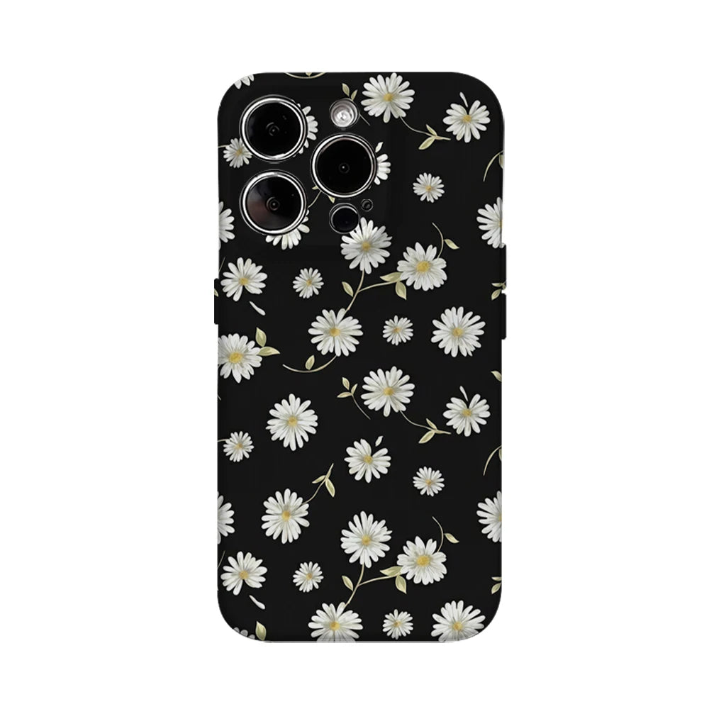 Daisy Daydream Phone Case for IPhone 16 15 14 13 12 11 X XS XR XSMAX 7 8 Pro Max Plus Double-layer Back Cover