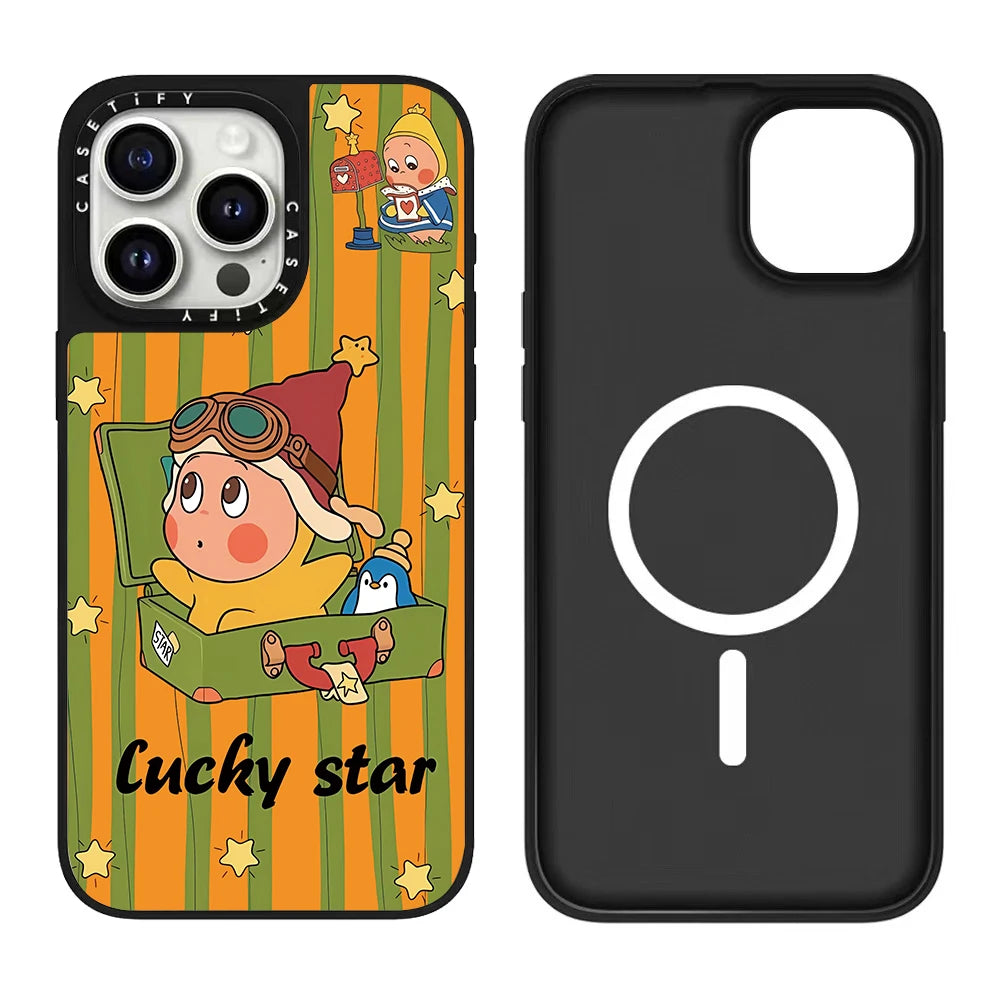 Magnetic Starman Series iPhone 17 pro Max Case Compatible for iPhone 17/16/15/14 Series Phone Covers