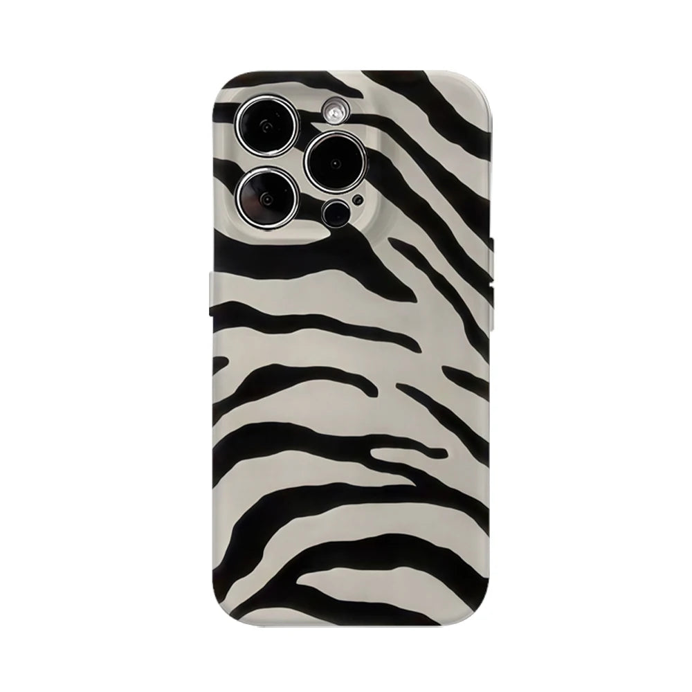 Classic Zebra Stripes IPhone17 Must-Haves Phone Case for IPhone 17 16 15 14 13 12 11 Pro Max Plus Double-layer Back Cover