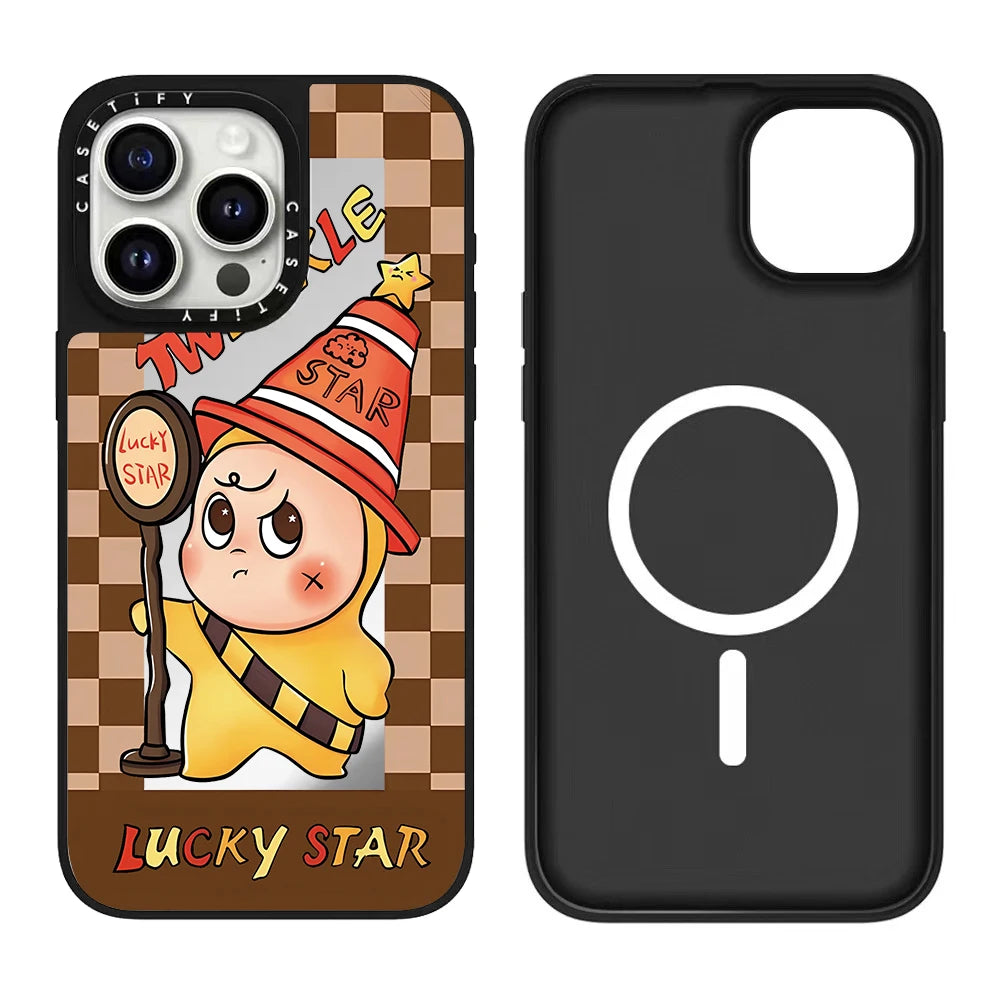 Magnetic Starman Series iPhone 17 pro Max Case Compatible for iPhone 17/16/15/14 Series Phone Covers