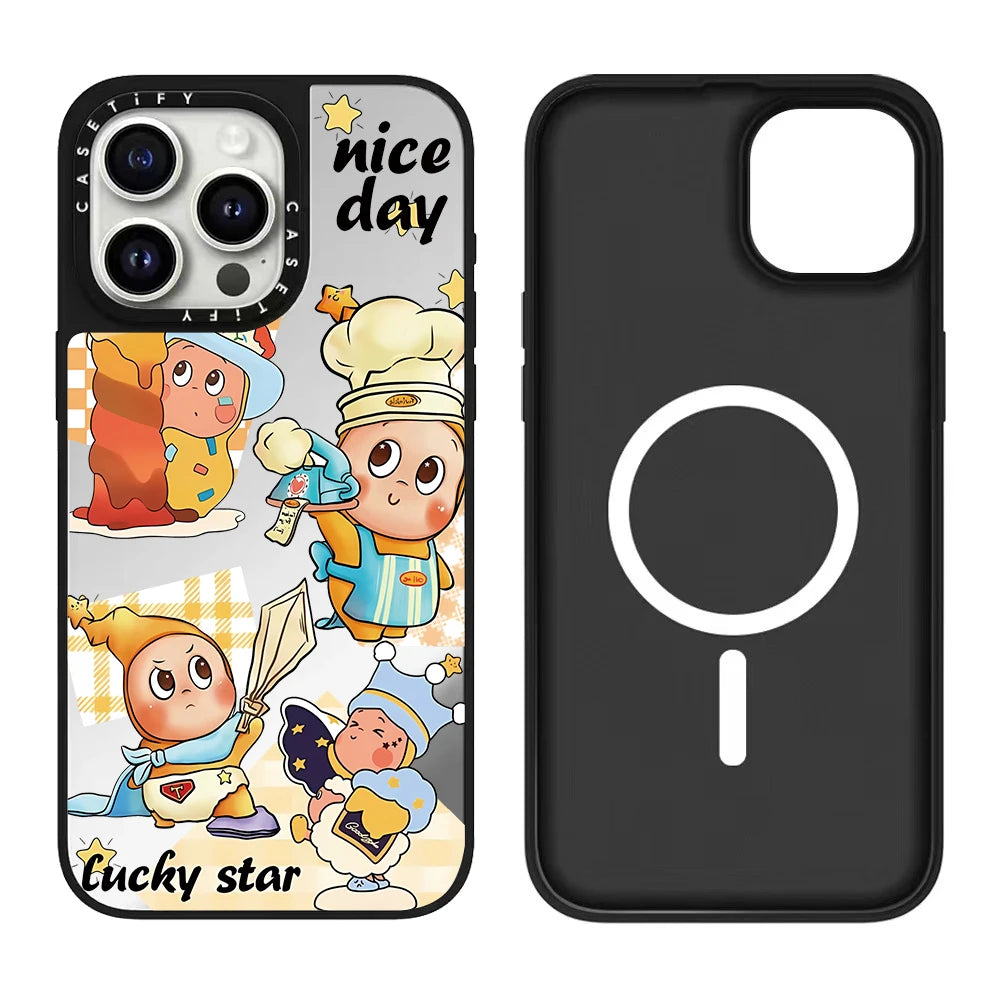 Magnetic Starman Series iPhone 17 pro Max Case Compatible for iPhone 17/16/15/14 Series Phone Covers